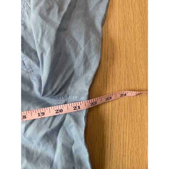 Lauren Ralph Lauren Romantic RUFFLE SHIRT BLOUSE XL - Picture 9 of 9